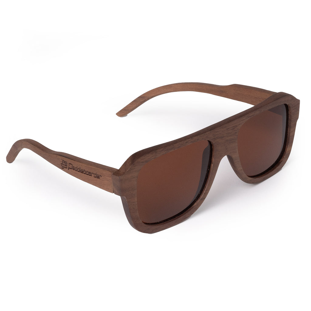 Paddleboarder Floating Sunglasses - Adventurer Brown Bamboo w